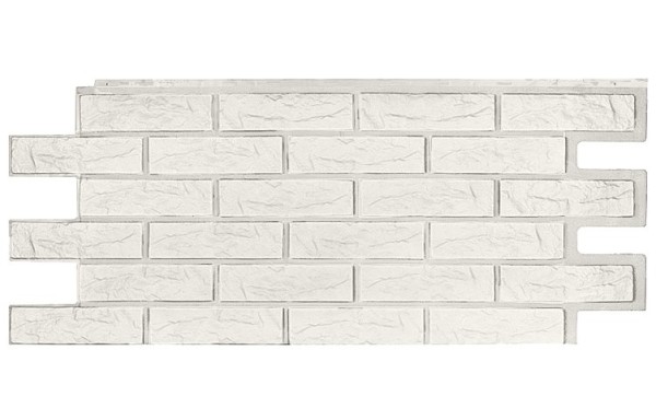 Фасадная панель T-Siding Лондон Брик Эко Уайт купить в Пыть-Яхе