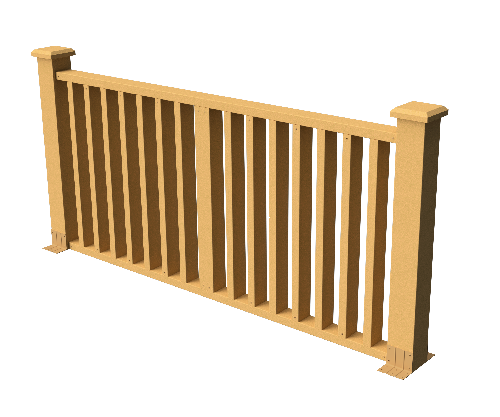 Ограждения декоративное ДПК GRINDERDECO  Риальто песчаник купить в Пыть-Яхе