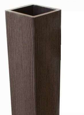 Столб опорный Woodvex Co-Extrusion Венге купить в Пыть-Яхе