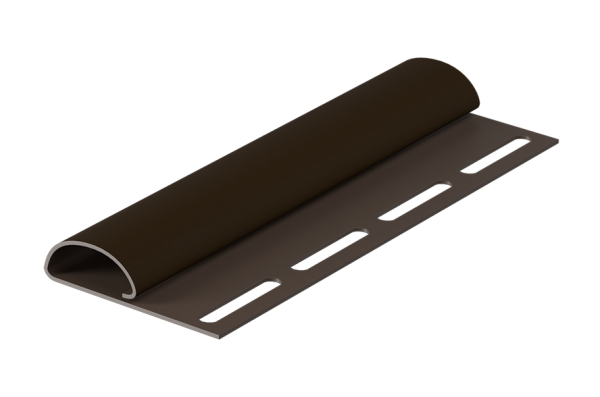 Финишная планка для сайдинга Элит, Коричневая купить в Пыть-Яхе