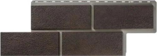 Фасадная панель Альта-Профиль Неаполитанский камень - Коричневый купить в Пыть-Яхе