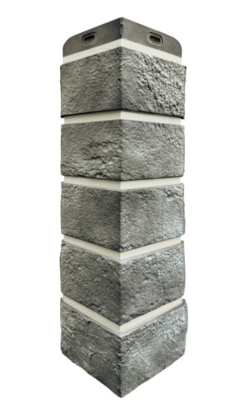 Угол Grand Line состаренный кирпич Элит гранит, ШОВ белый купить в Пыть-Яхе