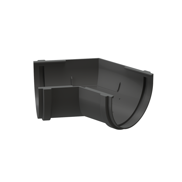 Угол желоба 135˚ Docke Premium Графит купить в Пыть-Яхе