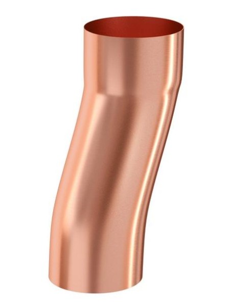 Водосток Aquasistem, система 125x90 - S-обвод медный купить в Пыть-Яхе