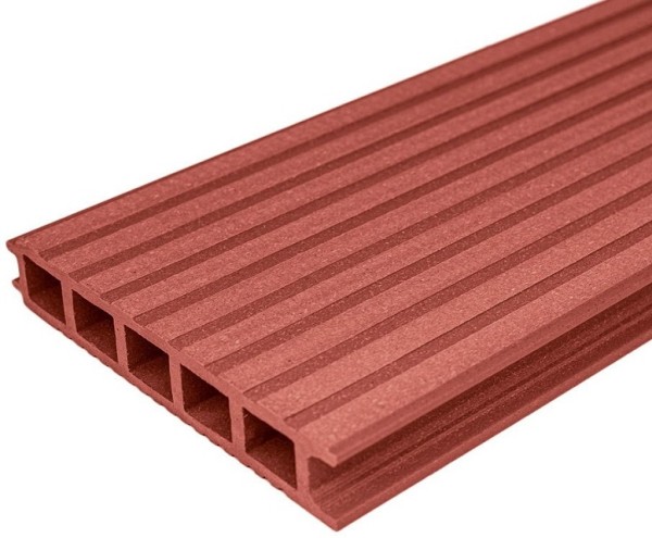 Террасная доска из ДПК бесшовная holzhof, Терракот купить в Пыть-Яхе
