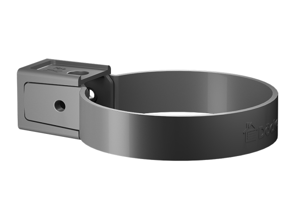 Хомут универсальный для водосточной трубы Docke Premium Графит купить в Пыть-Яхе