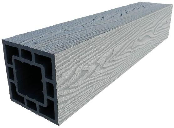 Столб опорный ДПК 3D GardenParkett фактура дерева Серый купить в Пыть-Яхе