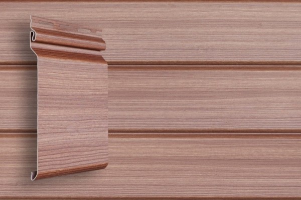 Сайдинг 3,0 Grand Line Natural-Брус Tundra рябина купить в Пыть-Яхе