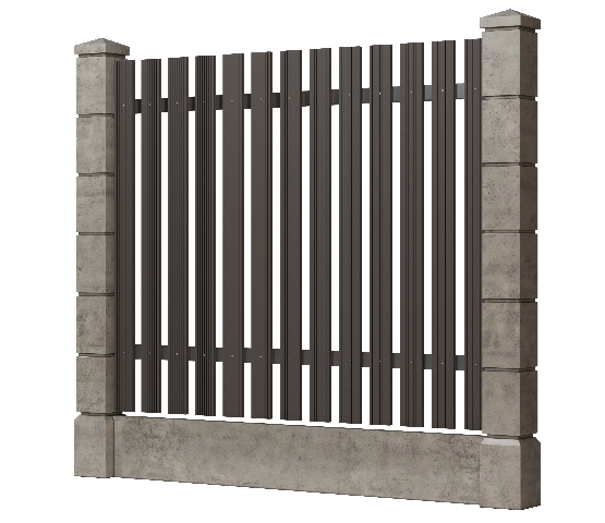 Заборная доска GRINDERDECO, ДПК, шлифованная Асфальт купить в Пыть-Яхе