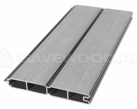 Заборный профиль из ДПК Savewood SW Agger матовый пепельный купить в Пыть-Яхе