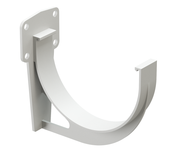 Кронштейн желоба Docke Premium ПВХ - Пломбир купить в Пыть-Яхе