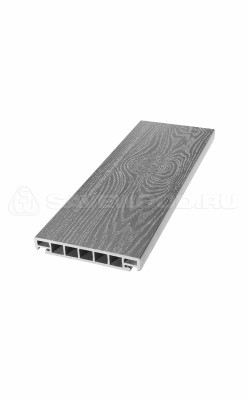 Террасная доска из ДПК SW Salix (S) (T) пепельный