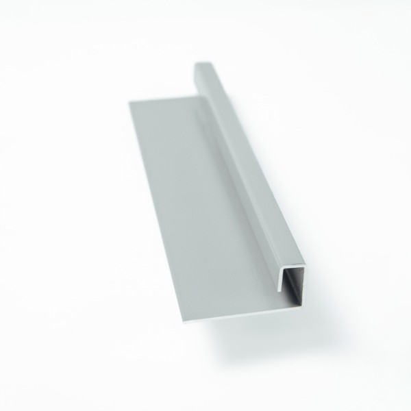 Профиль J завершающий алюминиевый (матовый) 3м купить в Пыть-Яхе